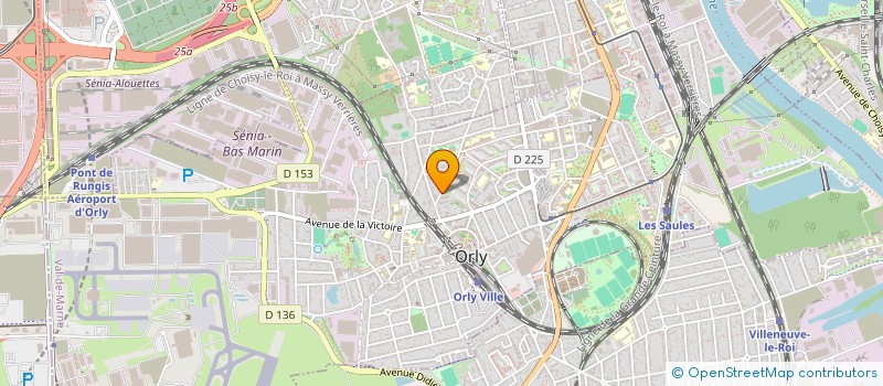 localisation de l'entreprise SCI SONINKE  ORLY