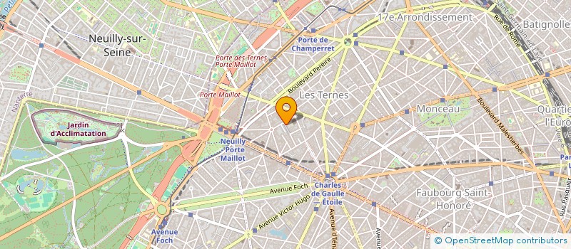 localisation de l'entreprise SCI SONJ  PARIS