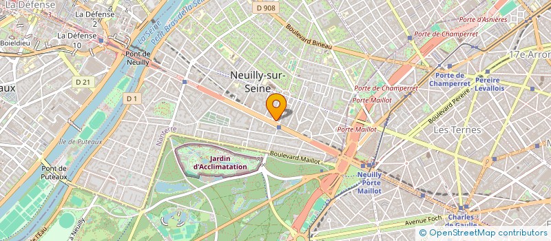 localisation de l'entreprise SCI SONNE à NEUILLY-SUR-SEINE