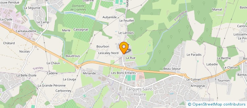 localisation de l'entreprise SCI SONNECK II  FARGUES-SAINT-HILAIRE