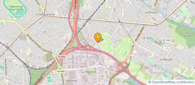 localisation de l'entreprise SCI SONNEVILLE  WASQUEHAL