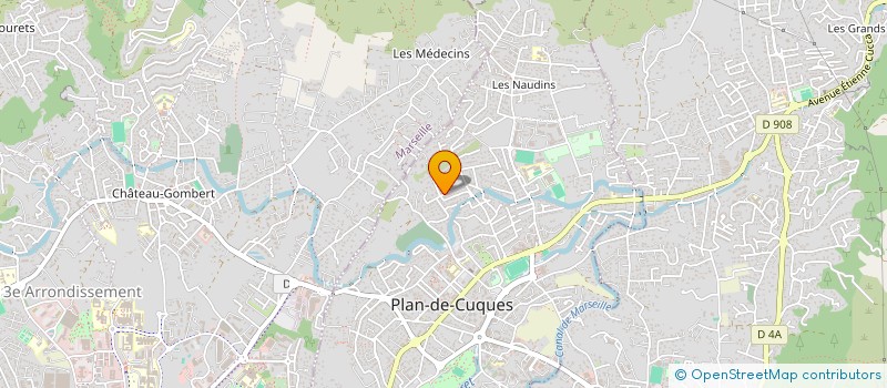 localisation de l'entreprise SCI SONNTAG  PLAN-DE-CUQUES