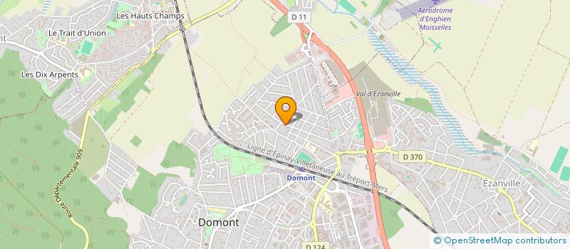 localisation de l'entreprise SCI SONNY  DOMONT