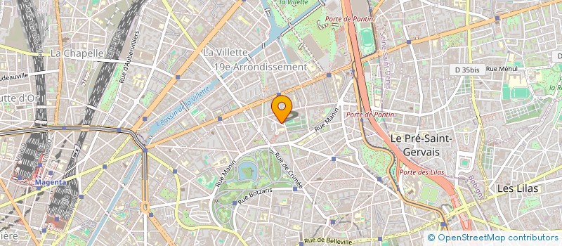 localisation de l'entreprise SCI SONNY-C  PARIS