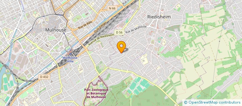 localisation de l'entreprise SCI SONOU  RIEDISHEIM