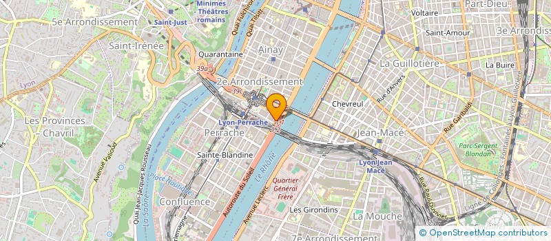 localisation de l'entreprise SCI SONY  LYON