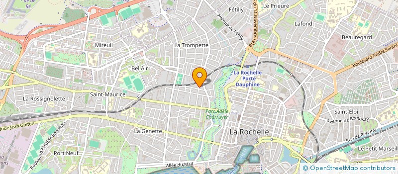 localisation de l'entreprise SCI SOO  LA ROCHELLE