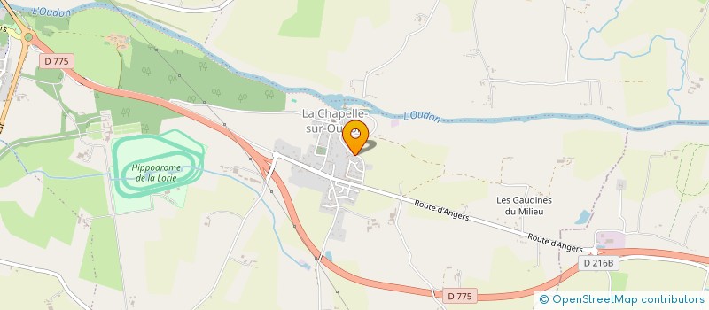 localisation de l'entreprise SCI SOPALISFRANCE à SEGRE-EN-ANJOU BLEU