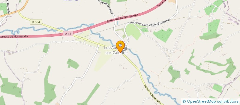 localisation de l'entreprise SCI SOPAMAAL  LES AUTHIEUX-SUR-CALONNE