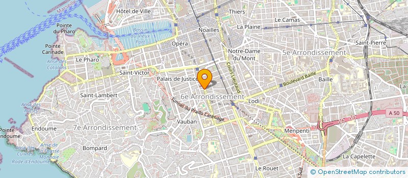 localisation de l'entreprise SCI SOPER  MARSEILLE