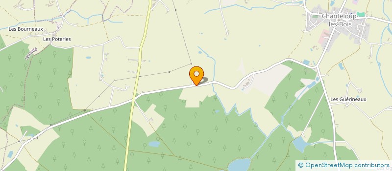 localisation de l'entreprise SCI SOPH'AUD  NUAILLE