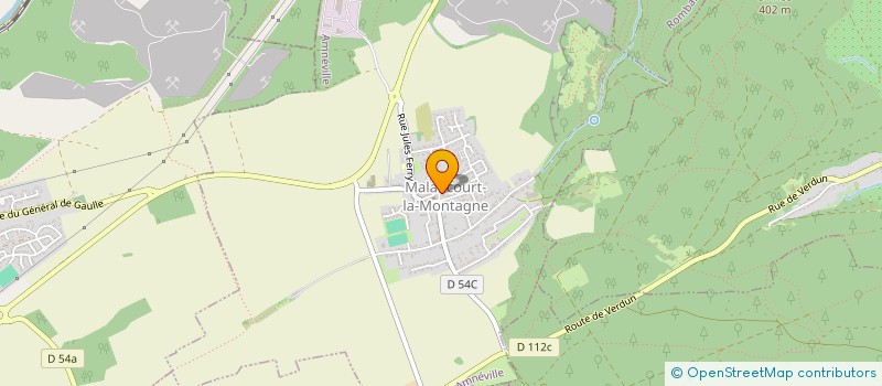 localisation de l'entreprise SCI SOPHALEX  AMNEVILLE