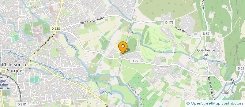 localisation de l'entreprise SCI SOPHARTHY  SAUMANE-DE-VAUCLUSE