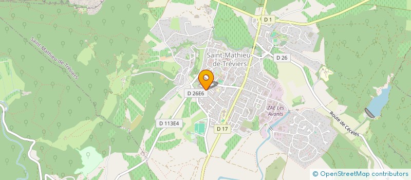 localisation de l'entreprise SCI SOPHAUREL à BEAUMONT-LES-VALENCE