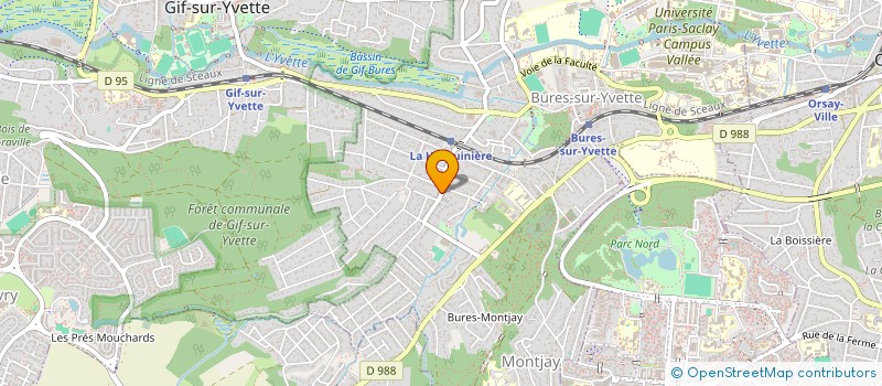 localisation de l'entreprise SCI SOPHER à BURES-SUR-YVETTE