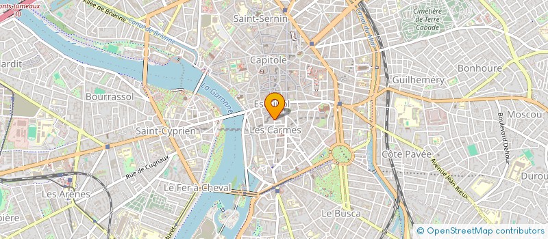 localisation de l'entreprise SCI SOPHIA à TOULOUSE