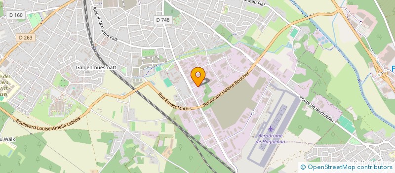 localisation de l'entreprise SCI SOPHIA  HAGUENAU