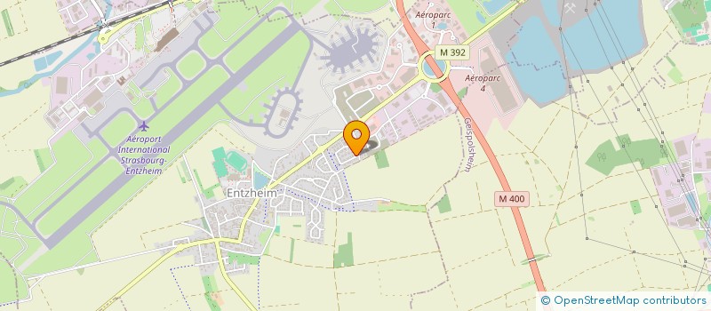 localisation de l'entreprise SCI SOPHIA  ENTZHEIM