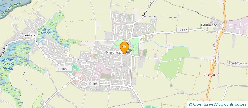 localisation de l'entreprise SCI SOPHIA DOMITIA  NIEUL-SUR-MER