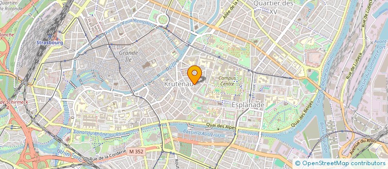 localisation de l'entreprise SCI SOPHIAL 9  STRASBOURG