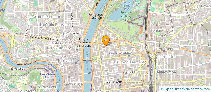 localisation de l'entreprise SCI SOPHIALB  LYON