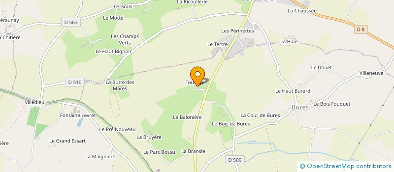 localisation de l'entreprise SCI SOPHIALEX à BURES