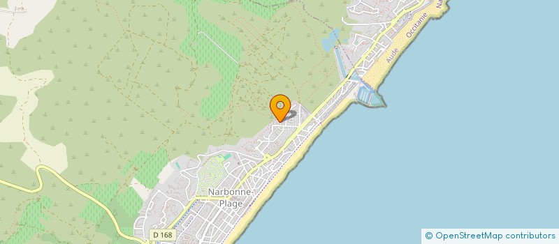 localisation de l'entreprise SCI SOPHIALEX  NARBONNE