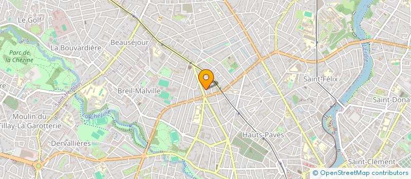 localisation de l'entreprise SCI SOPHIANE à NANTES