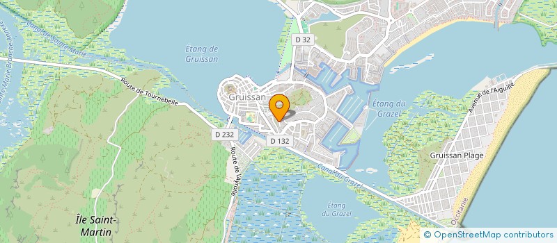 localisation de l'entreprise SCI SOPHIANNE à GRUISSAN