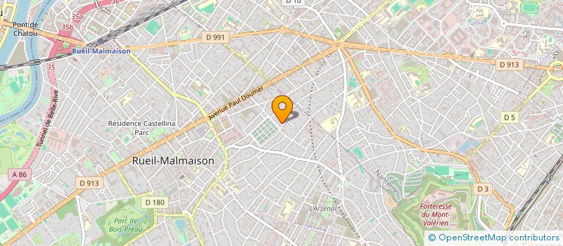 localisation de l'entreprise SCI SOPHIE 32 à RUEIL-MALMAISON