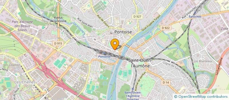 localisation de l'entreprise SCI SOPHIE  PONTOISE