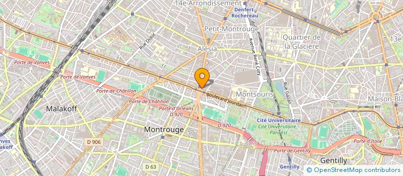 localisation de l'entreprise SCI SOPHIE  PARIS