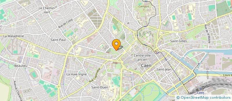localisation de l'entreprise SCI SOPHIE à CAEN