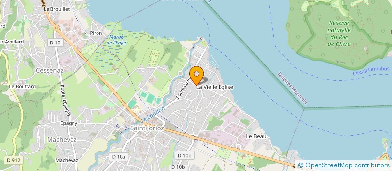 localisation de l'entreprise SCI SOPHIE à SAINT-JORIOZ