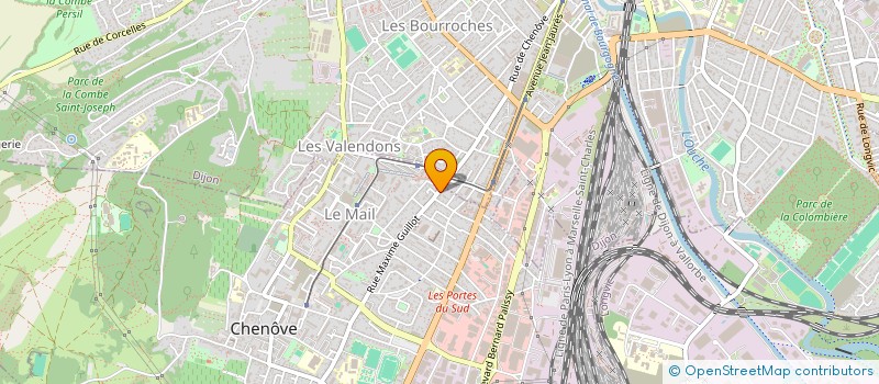 localisation de l'entreprise SCI SOPHIE  LUCENAY-L'EVEQUE