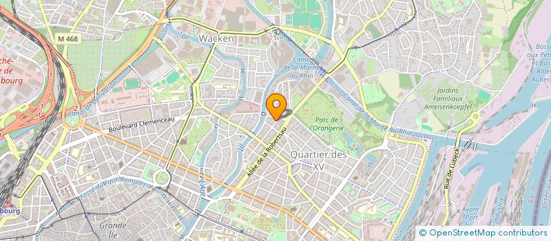 localisation de l'entreprise SCI SOPHIE KABERNE à STRASBOURG