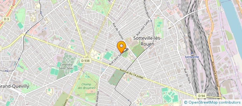 localisation de l'entreprise SCI SOPHIERRE  SOTTEVILLE-LES-ROUEN