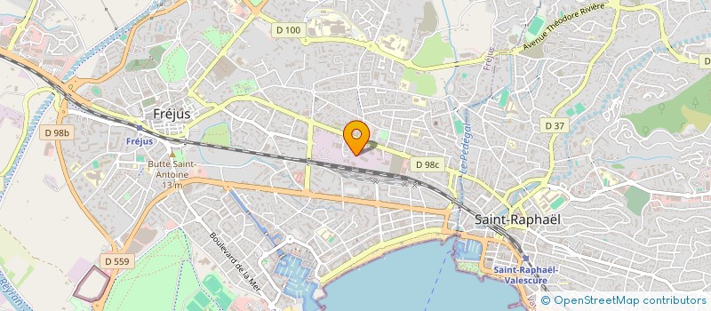 localisation de l'entreprise SCI SOPHIMAR à FREJUS