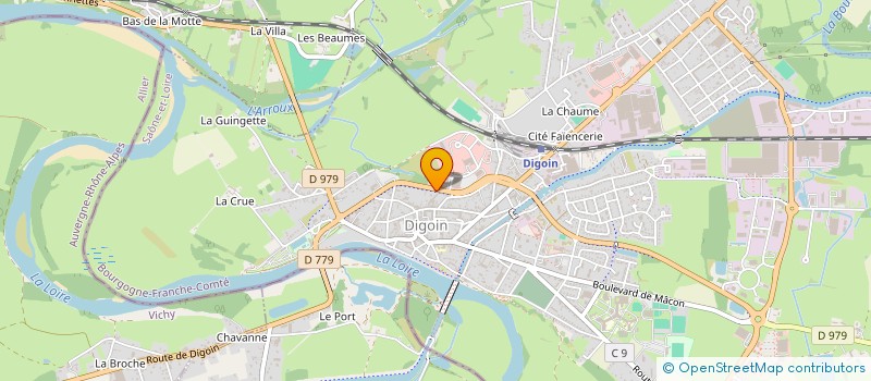 localisation de l'entreprise SCI SOPHORIA  PARAY-LE-MONIAL