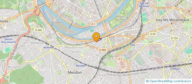 localisation de l'entreprise SCI SOPHYANN NIC à ISSY-LES-MOULINEAUX