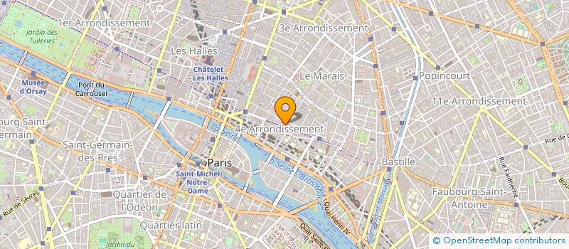 localisation de l'entreprise SCI SOPIAM  PARIS