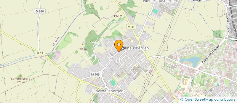 localisation de l'entreprise SCI SOPODI  MITTELHAUSBERGEN