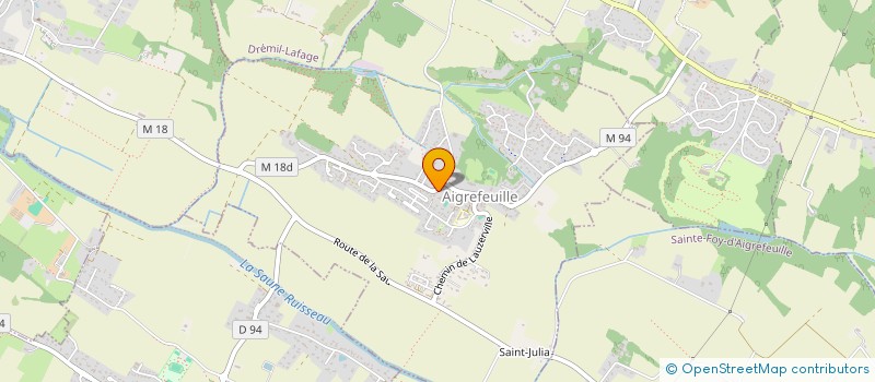 localisation de l'entreprise SCI SOPOLY INVEST  AIGREFEUILLE