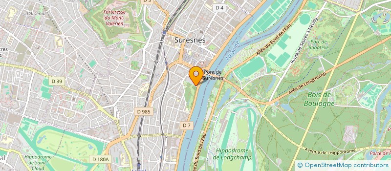 localisation de l'entreprise SCI SOPRAC à SURESNES