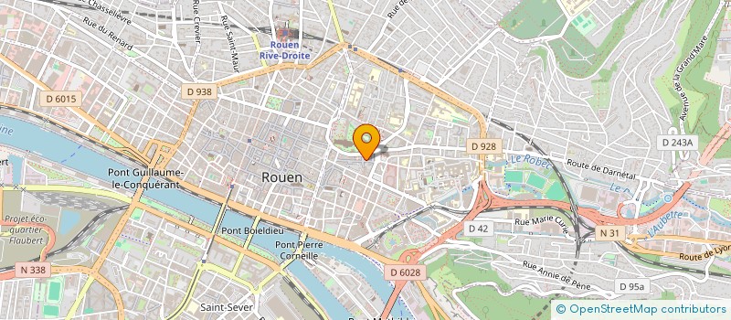 localisation de l'entreprise SCI SOPRANA DU ROBEC à ROUEN