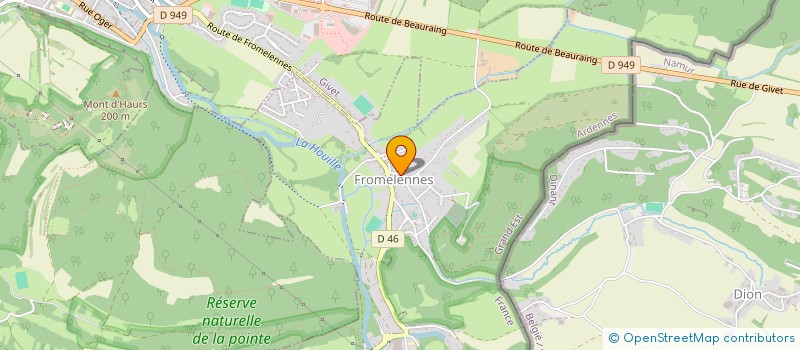 localisation de l'entreprise SCI SOPRANO  FROMELENNES