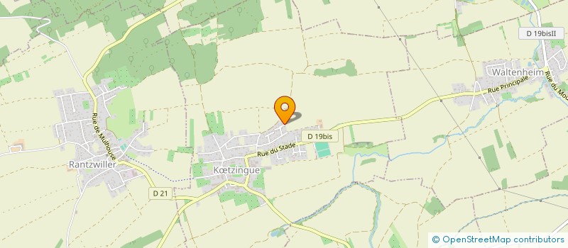 localisation de l'entreprise SCI SOPREM  KTZINGUE