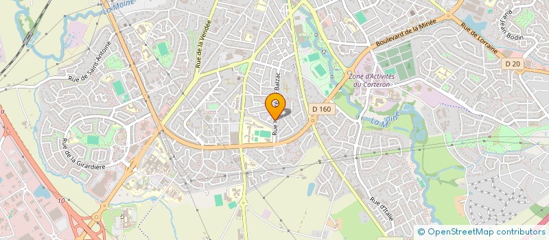 localisation de l'entreprise SCI SORADA à CHOLET