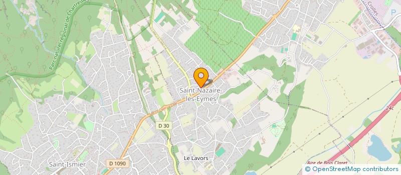 localisation de l'entreprise SCI SORAINE  SAINT-NAZAIRE-LES-EYMES