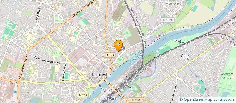 localisation de l'entreprise SCI SORAMA à THIONVILLE